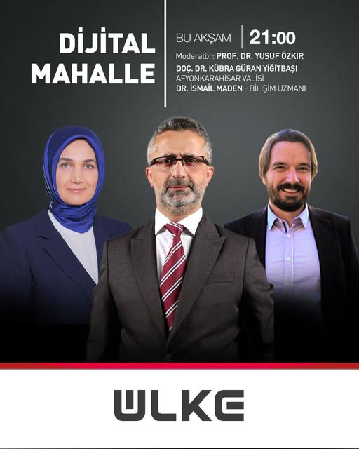 Afyonkarahisar Valisi Dijitalleşme ve Dezenformasyon Konusunda Ülke TV'de Açıklayacak