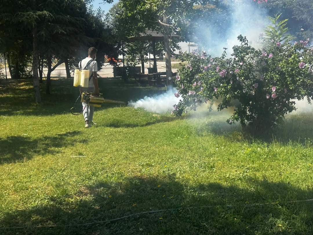 Bolvadin Akcan Park'ta Haşere İlaçlaması: Vatandaşlar İçin Daha Sağlıklı Bir Park!
