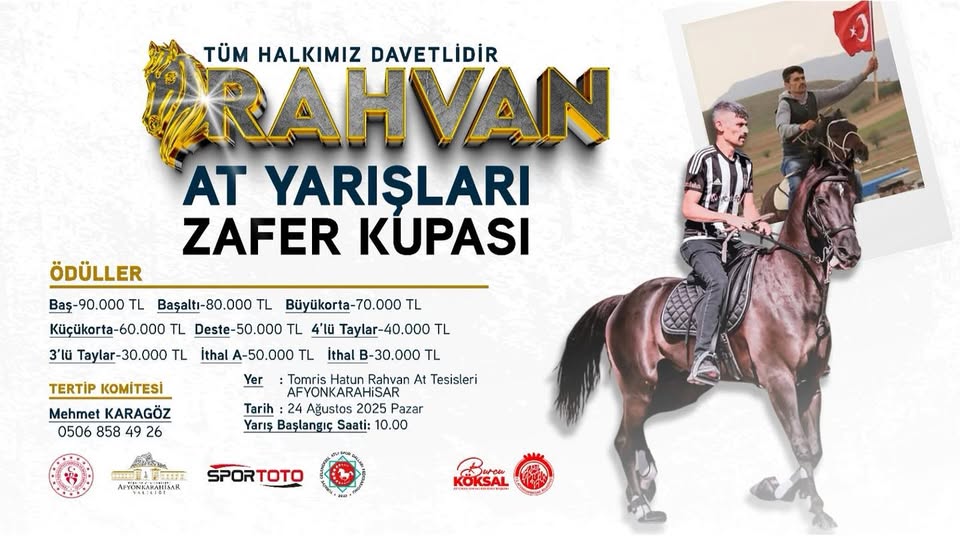 Rahvan At Yarışları Zafer Kupası İçin Heyecanlı Bekleyiş