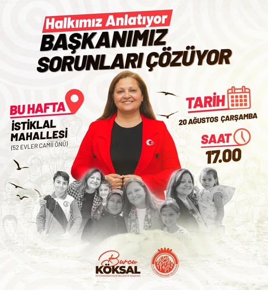 Belediye, İstiklal Mahallesi'nde Vatandaşlarla Buluştu