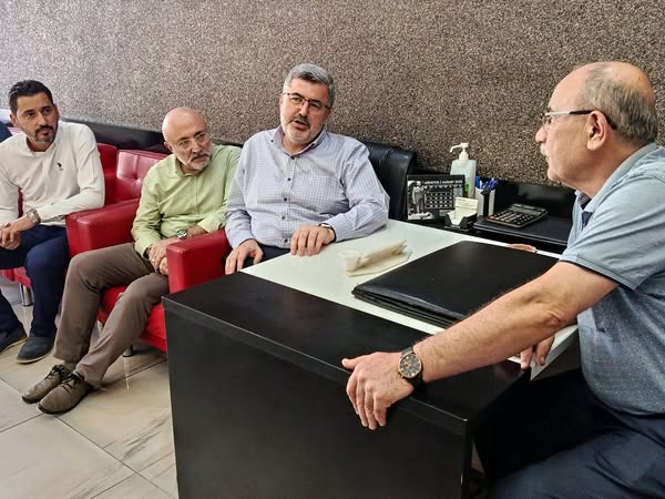AK Parti Afyonkarahisar İl Başkanlığı, Ali İhsan Koçkan'ın Ailesine Taziye Ziyareti Yaptı