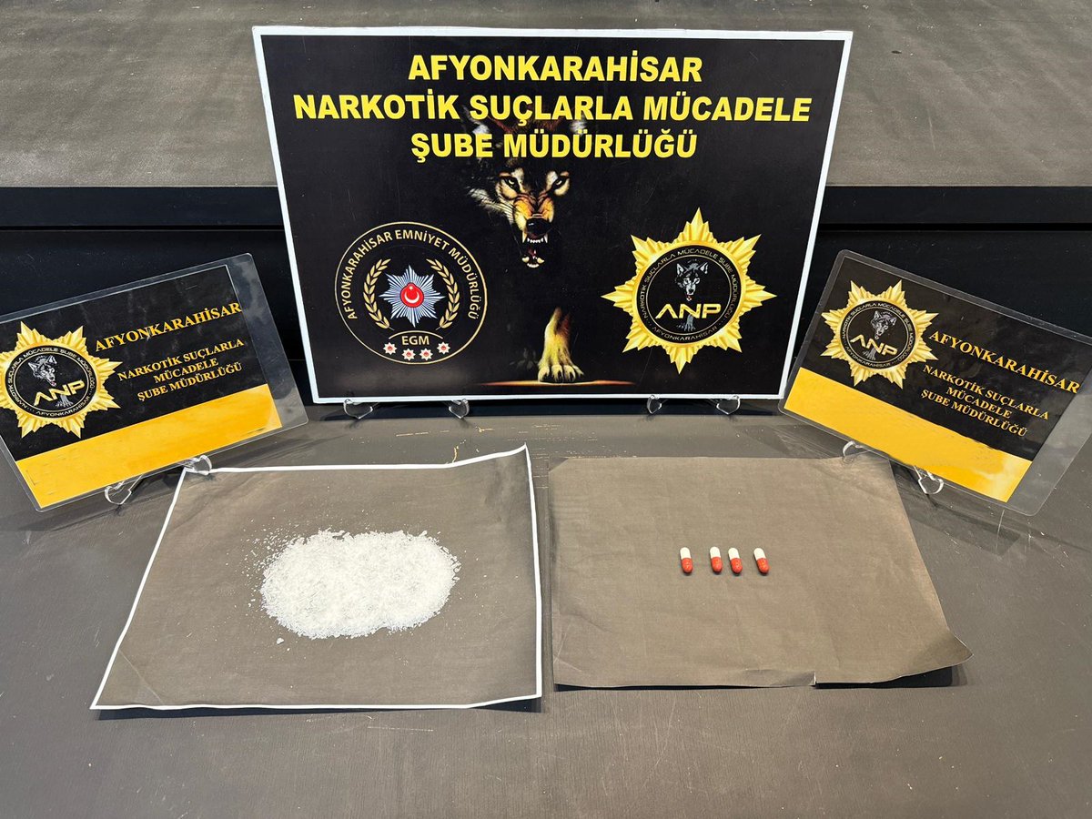 Bolvadin'de Uyuşturucu Operasyonu: Yaklaşık 185 Gram Uyuşturucu Ele Geçirildi