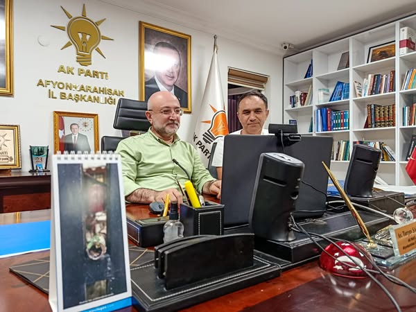 Ak Parti Afyon Teşkilatı, Video Konferansla İstişare Toplantısı Yaptı