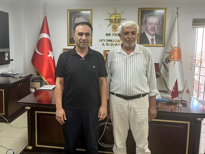 İdris Boztaş, Ak Parti Afyon İl Başkanlığını Ziyaret Etti