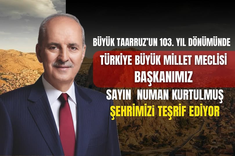 TBMM Başkanı Kurtulmuş, Büyük Taarruz'un 103. Yıl Dönümünde Afyonkarahisar'da