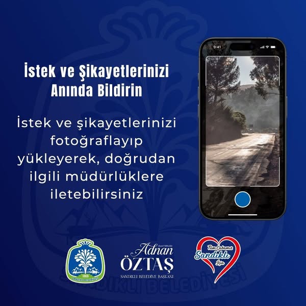 Sandıklı Belediyesi Web Sitesi ve Mobil Uygulamasıyla Vatandaşlara Yeni İmkanlar Sunuyor
