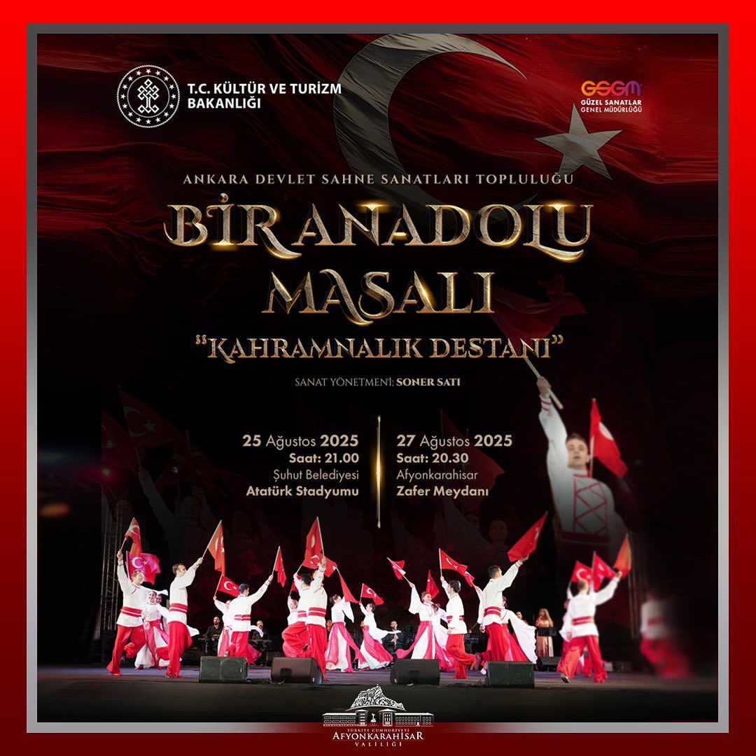 AKÜ Devlet Sahne Sanatları Topluluğu'ndan 