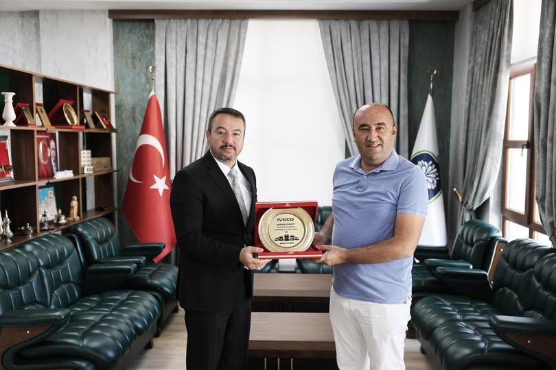 Sandıklı Belediyesi ile Iveco Bayii Şahinler Otomotiv İş Birliği Ziyareti