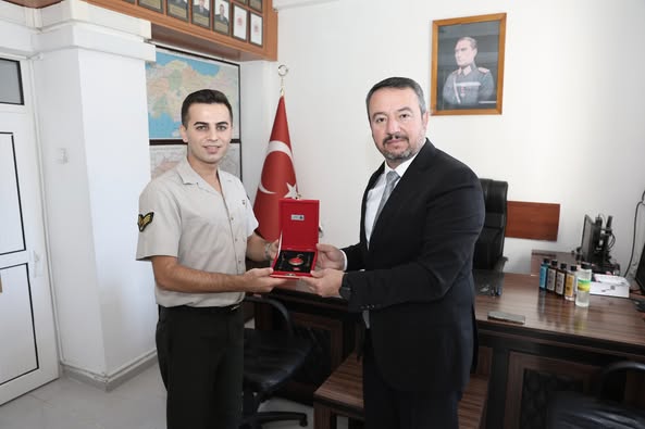 Sandıklı Belediye Başkanı Öztaş, Yeni Atanan Garnizon Komutanı ve İlçe Emniyet Müdürünü Ziyaret Etti