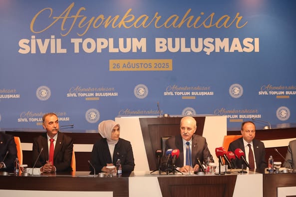 TBMM Başkanı Kurtulmuş, Afyonkarahisar'da Sivil Toplum Kuruluşlarıyla Buluştu