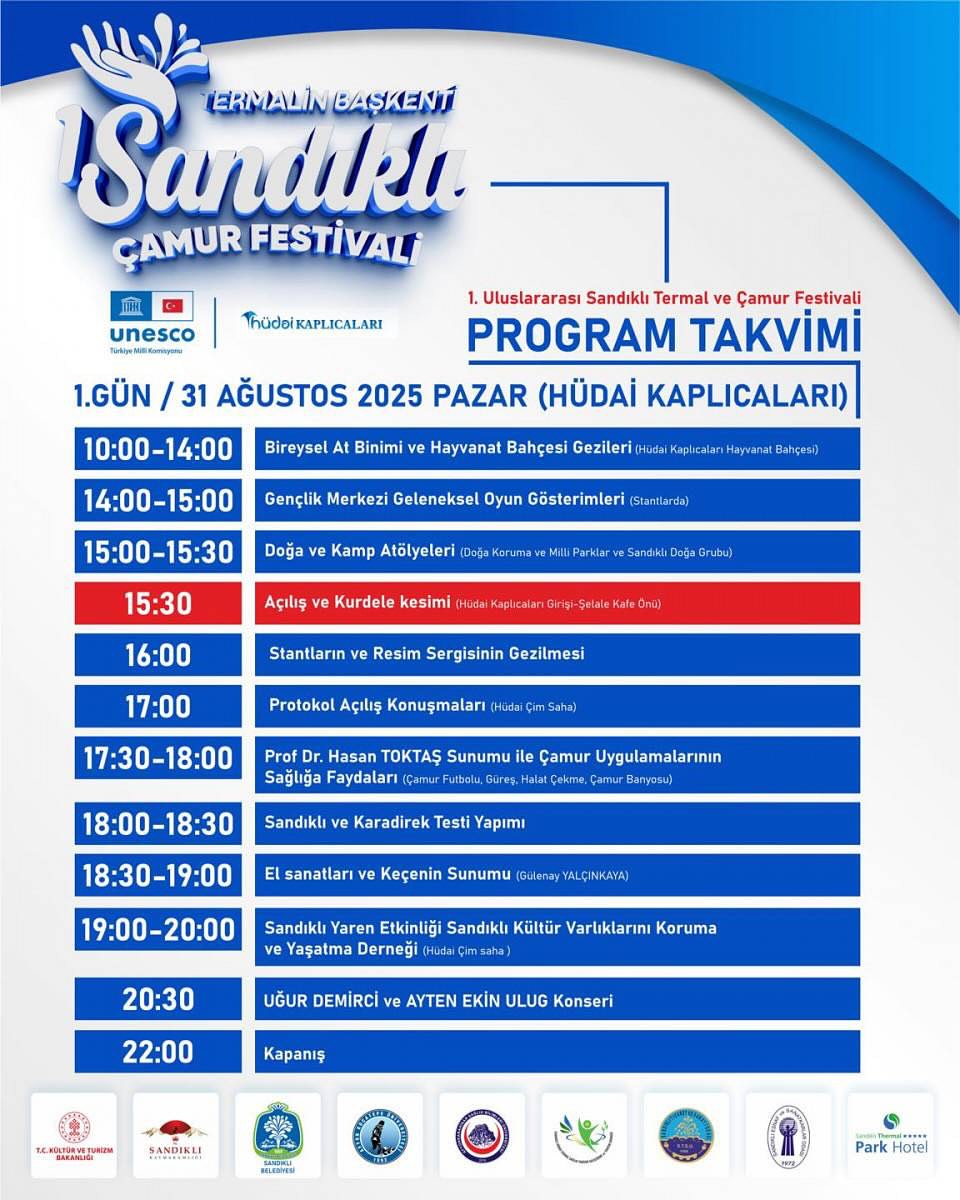 Sandıklı Termal ve Çamur Festivali Uluslararası Arenaya Açılıyor