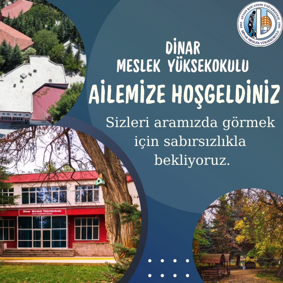 Afyon Kocatepe Üniversitesi Dinar Meslek Yüksekokulu'na Yeni Öğrenciler Hoş Geldı
