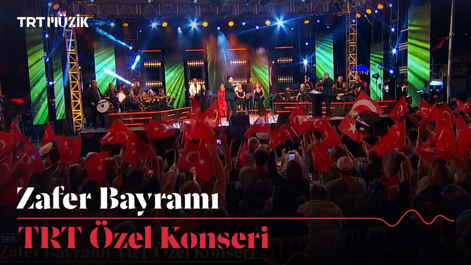 Zafer Bayramı Özel Konseri Afyonkarahisar'dan Canlı Yayınlanacak
