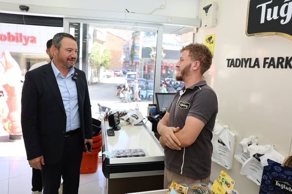 Sandıklı Belediye Başkanı Öztaş, Esnaf Ziyareti Gerçekleştirdi