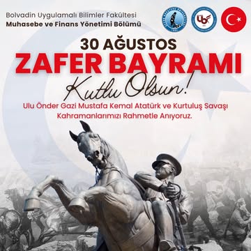 30 Ağustos Zafer Bayramı Afyon Kocatepe Üniversitesi'nde Kutlandı