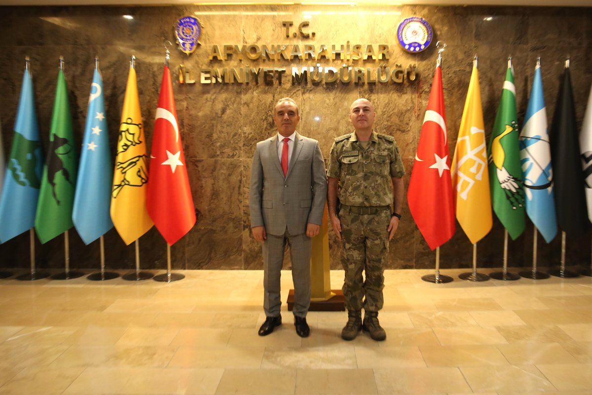 Asayiş Fabrika Müdürü, İl Emniyet Müdürü'nü Ziyaret Etti