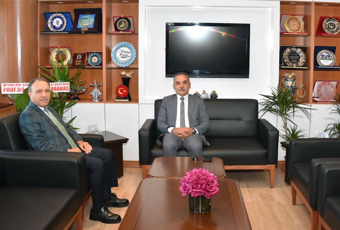 Afyon Kocatepe Üniversitesi Rektörü, Yeni Başsavcıya Hayırlı Olsun Ziyareti Gerçekleştirdi