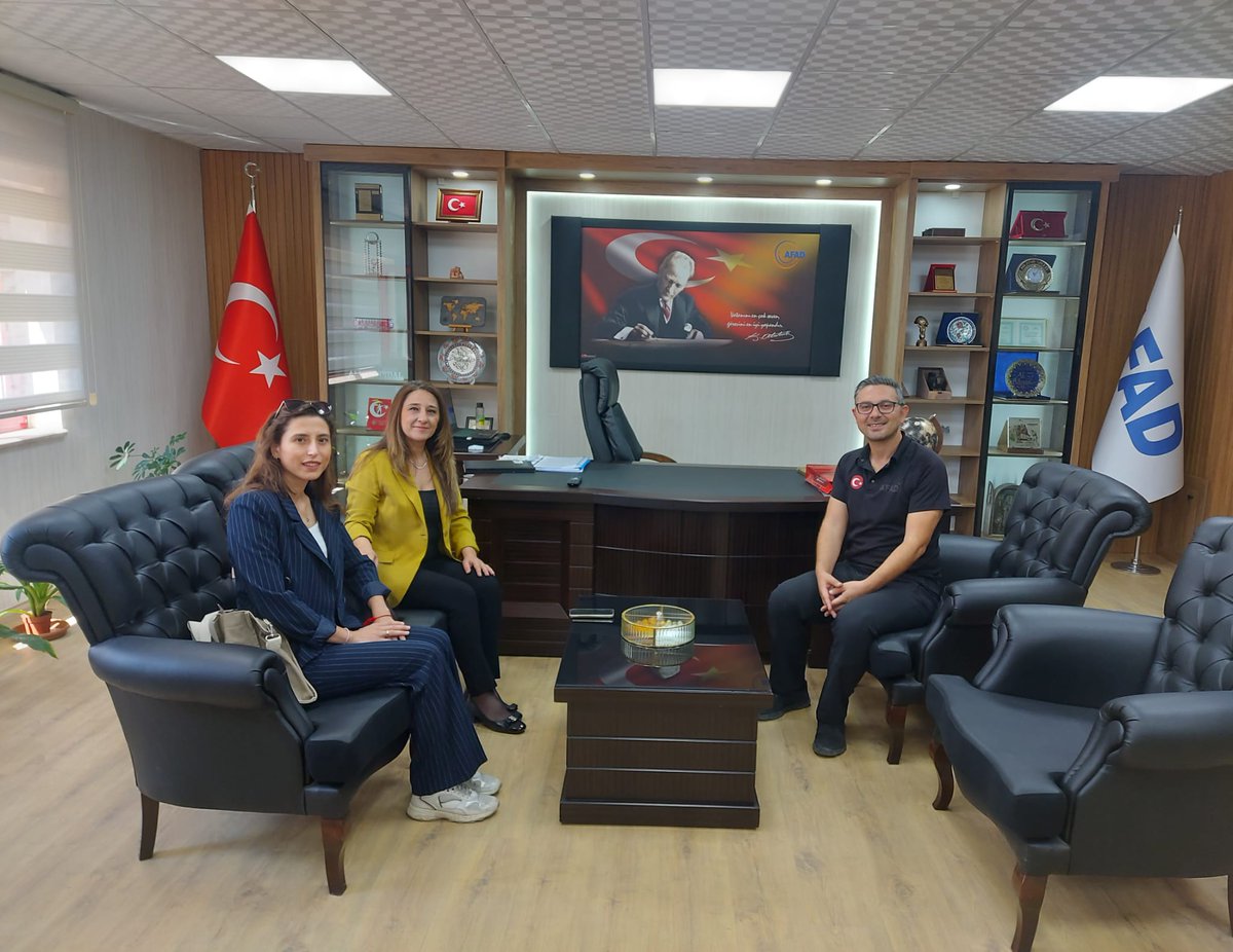 Afyonkarahisar Baro Başkanı Göktürk, AFAD İl Müdürünü Ziyaret Etti