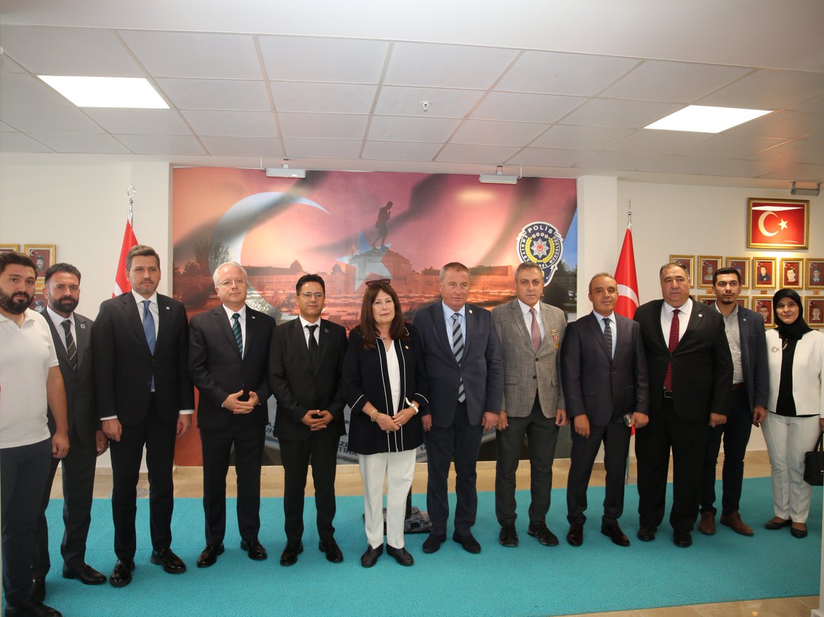 İYİ Parti Heyeti Afyonkarahisar'da Asayiş Değerlendirmesi Yaptı