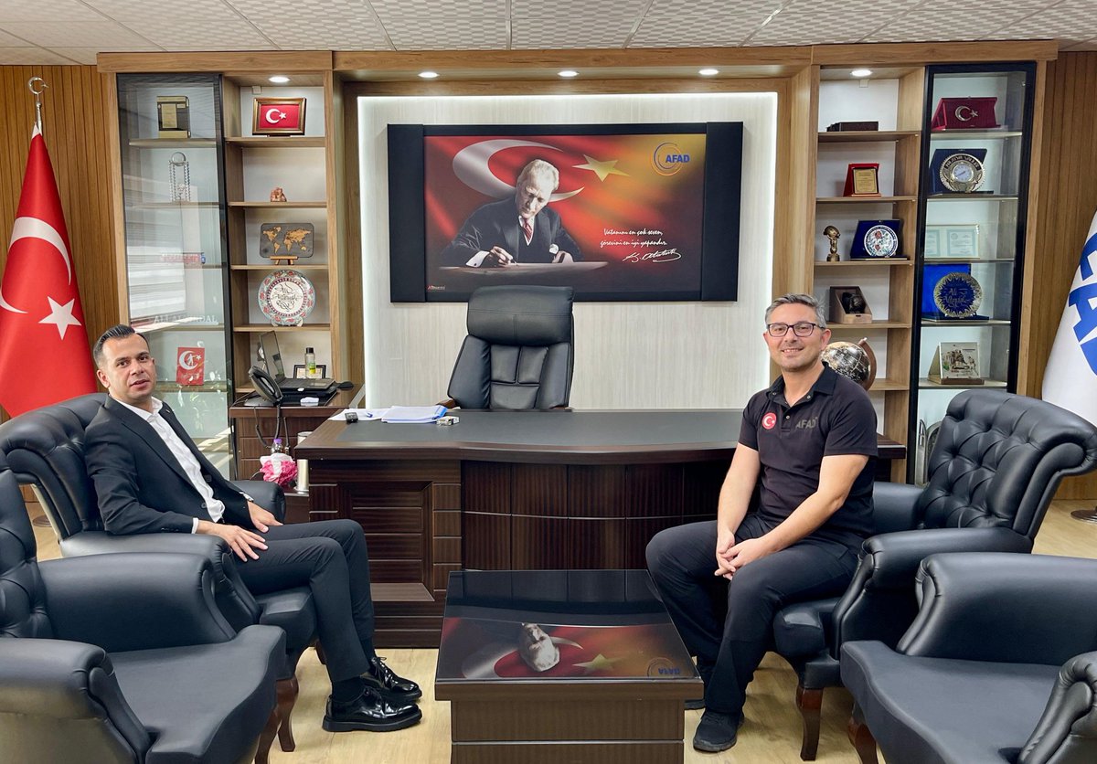 Afyonkarahisar AFAD'a Yeni Görevinde Ziyaret