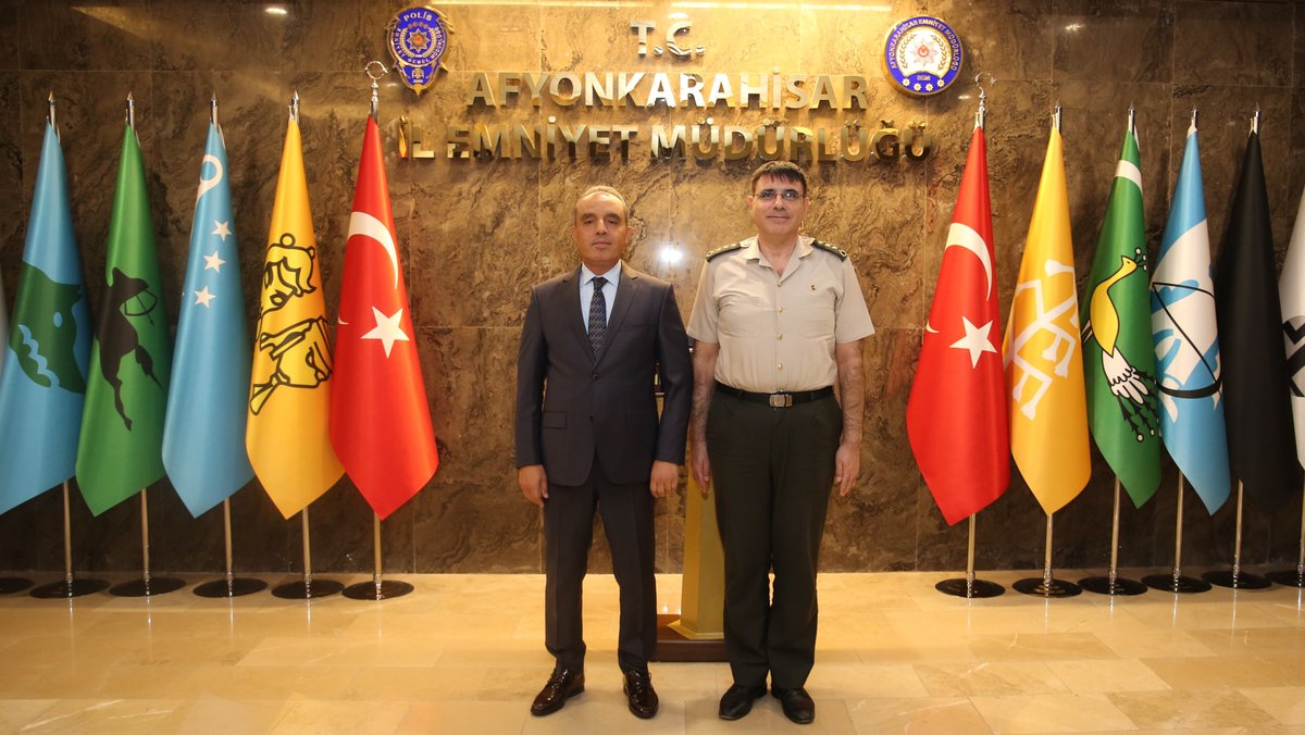 Asayiş Bölge Başkanı, İl Emniyet Müdürü'nü Ziyaret Etti