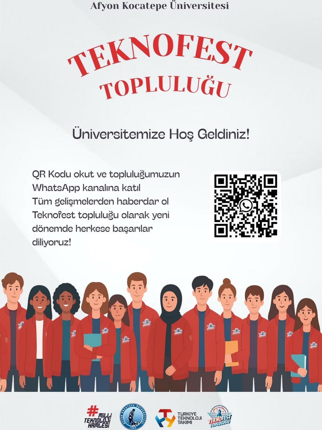 Afyon Kocatepe Üniversitesi'nde Teknofest Topluluğu Etkinlikleri Başladı