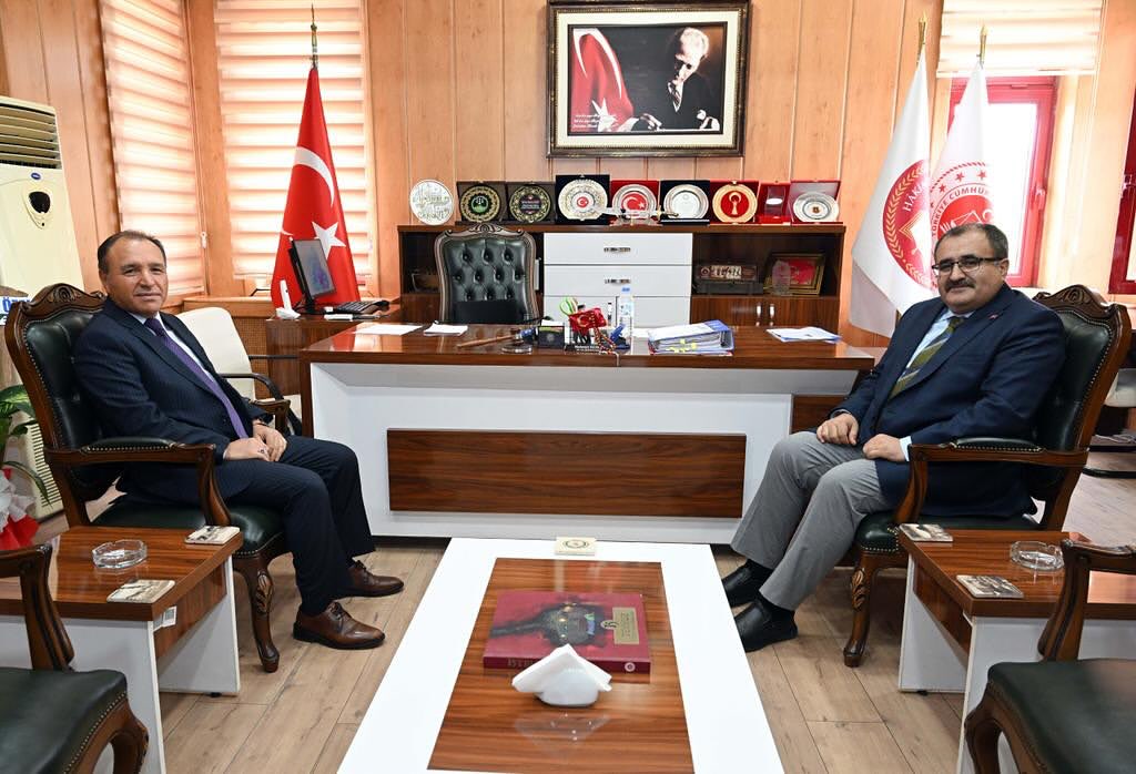 Afyon Kocatepe Üniversitesi Rektörü Keskin’e Hayırlı Olsun Ziyareti Gerçekleştirdi