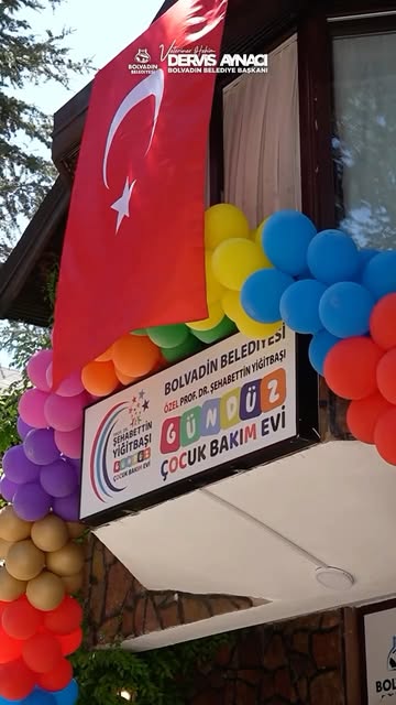 Bolvadin'de Yeni Çocuk Bakımevi Açıldı