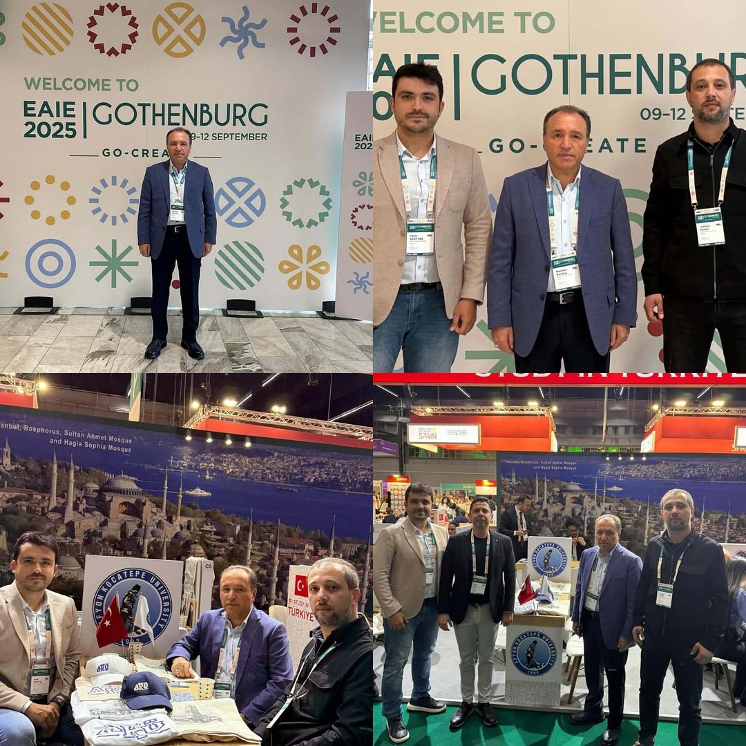 Afyon Kocatepe Üniversitesi EAIE 2025'te Yerini Aldı