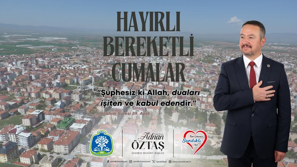 Sandıklı Belediyesi İbrahim Suresi 39. Ayet'i Paylaştı