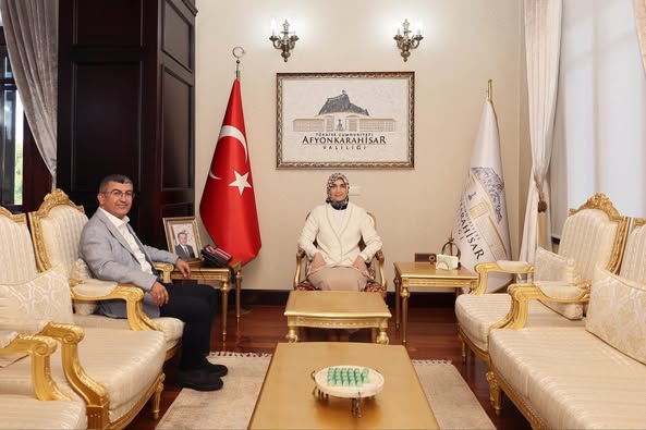 Afyonkarahisar Valisi Yiğitbaşı, AK Parti Konya Milletvekili Ekici'yi Kabul Etti