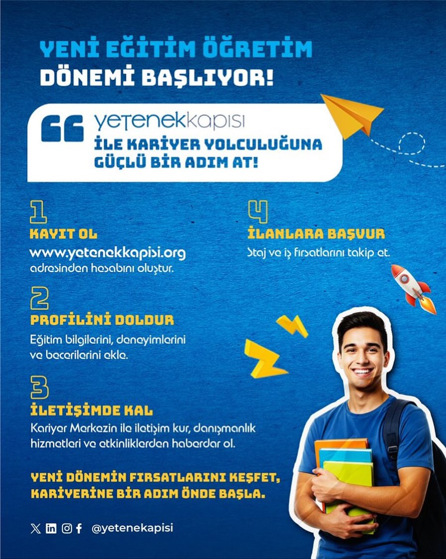 Afyon Kocatepe Üniversitesi Öğrencileri için Kariyer Platformu: YetenekKapısı