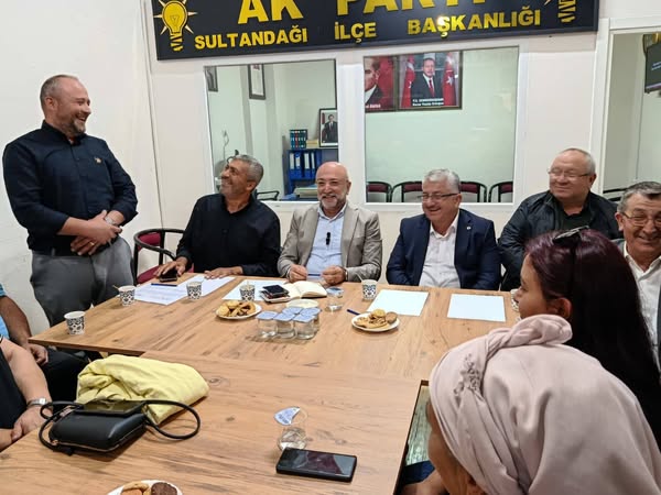 AK Parti Afyon İl Başkanı Sultandağı'nda Danışma Meclisi Toplantısı Düzenledi