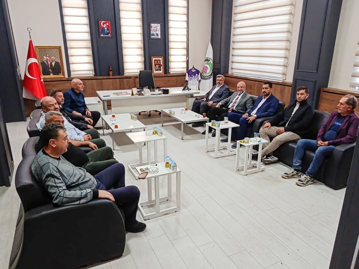 AK Parti Afyonkarahisar İl Başkanlığı, Afyonkarahisar Ticaret Borsası'nı Ziyaret Etti