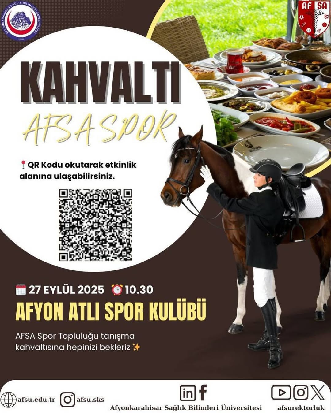 Afyonkarahisar Sağlık Bilimleri Üniversitesi Tanışma Kahvaltısı Düzenlendi