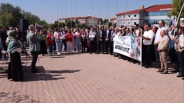 Afyon Kocatepe Üniversitesi'nden Filistin'e Destek Sürüyor