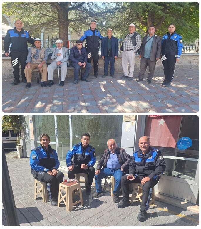 Afyonkarahisar Emniyeti Yaşlılar Günü'nde Büyükleri Ziyaret Etti