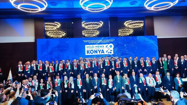 Sandıklı Belediye Başkanı Adnan Öztaş, Konya'da Düzenlenen UCLG-MEWA Kongresi'ne Katıldı