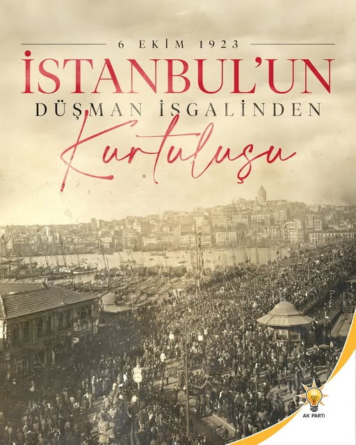 İstanbul'un Kurtuluşunun 102. Yılı Kutlandı