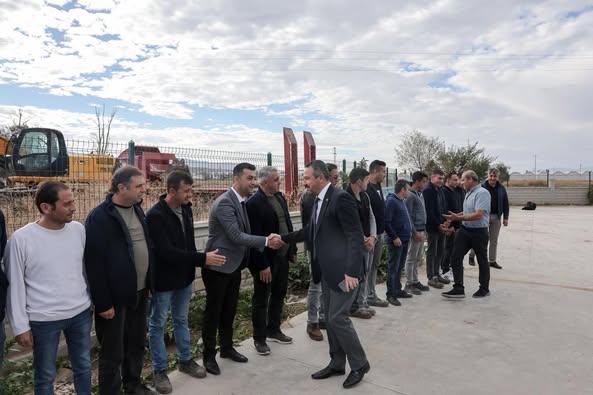 Sandıklı Belediye Başkanı Adnan Öztaş, SANJET Personeli ile Yeni Isınma Sezonu Öncesinde Bir Araya Geldi