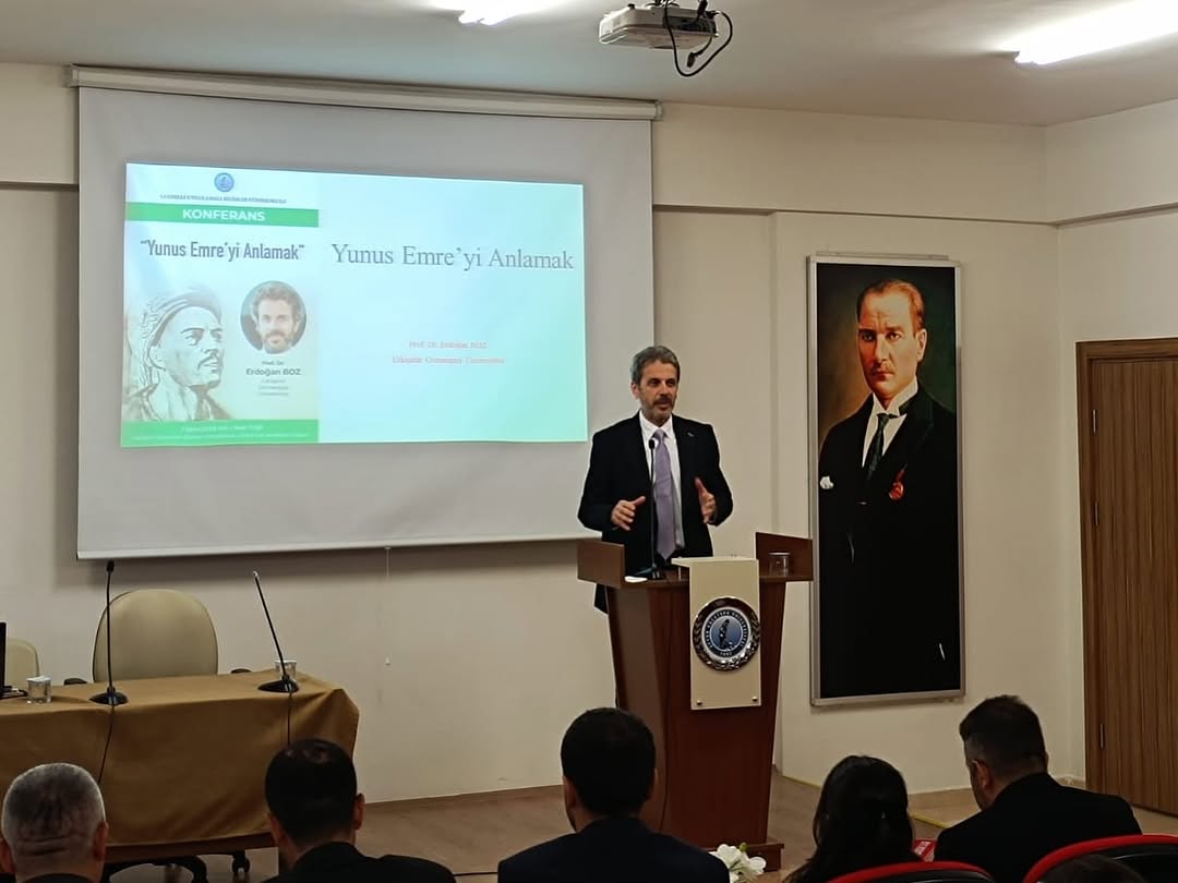 Afyon Kocatepe Üniversitesi'nde Yunus Emre'yi Anlamak Konferansı Düzenlendi