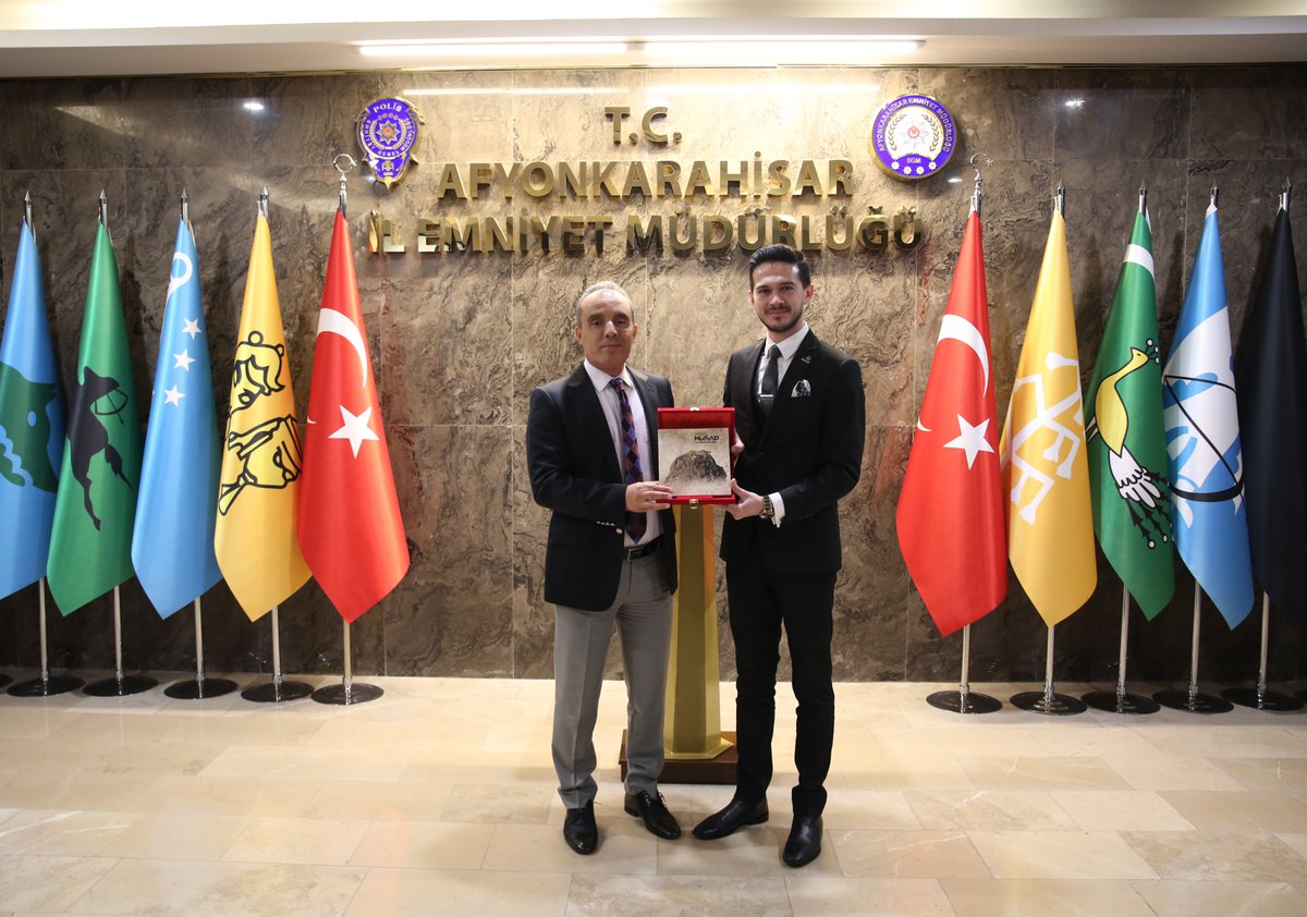 Genç MÜSİAD Afyonkarahisar Yönetimi, İl Emniyet Müdürü'nü Ziyaret Etti