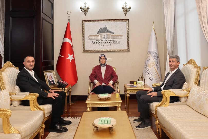 Afyonkarahisar Valisi Yiğitbaşı, Kar Mineral Yönetim Kurulu Üyelerini Kabul Etti