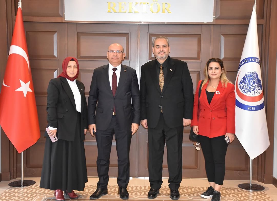 AFSÜ Rektörü Prof. Dr. Adem Aslan'a Hayırlı Olsun Ziyareti