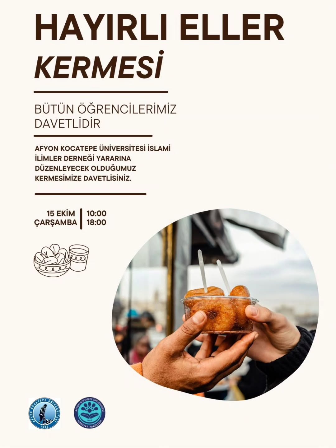 Afyon Kocatepe Üniversitesi’nde “Hayırlı Eller Kermesi” Kapılarını Aralıyor