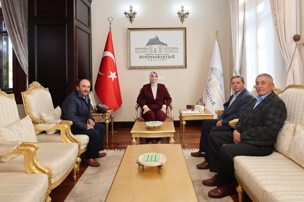 Vali Yiğitbaşı, Çığrı Köyü Muhtarını Kabul Etti