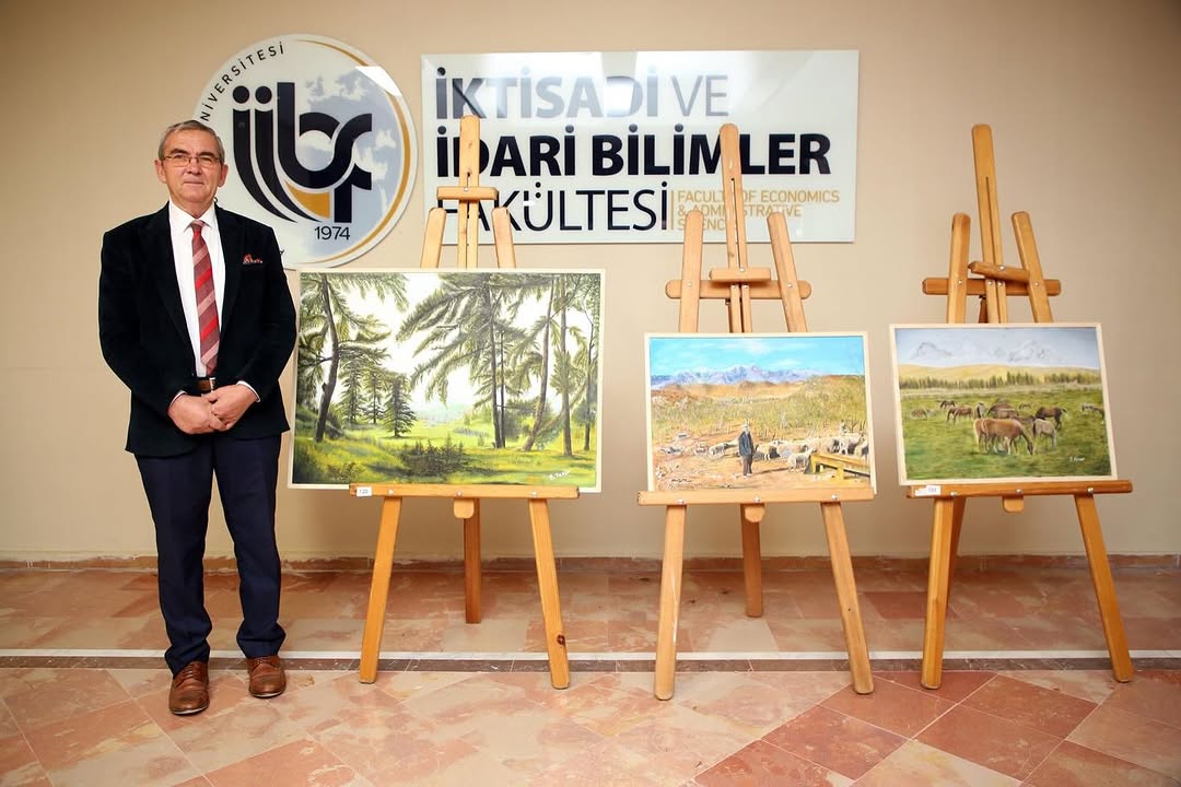 Prof. Dr. Kenar'ın Kişisel Resim Sergisi Sanatseverlerle Buluştu