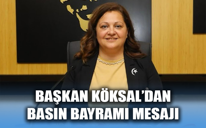 Burcu Köksal'dan 24 Temmuz Basın Bayramı Mesajı