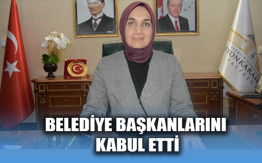 Belediye Başkanları Vali Yiğitbaşını ziyaret etti 