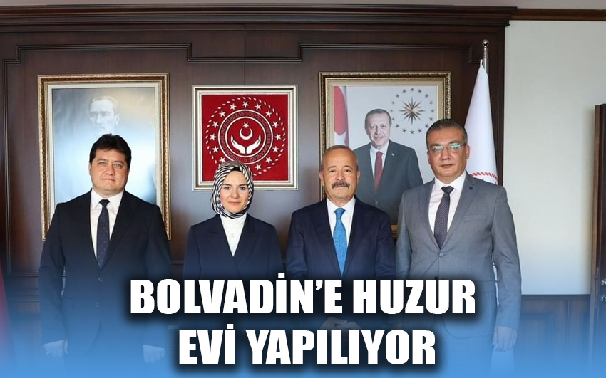 Bolvadin’e huzur evi yapılıyor